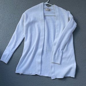 The Loft White cardigan
